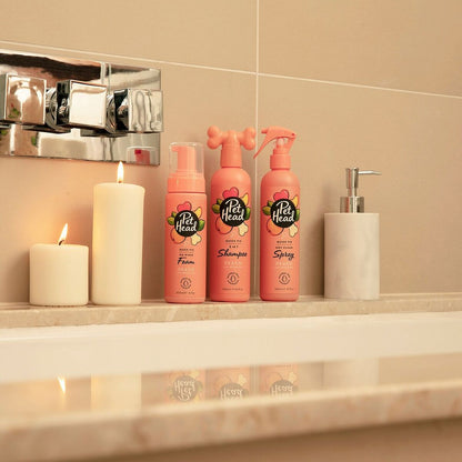 Cleansing Foam Pet Head Quick Fix Peach 200 ml Dog