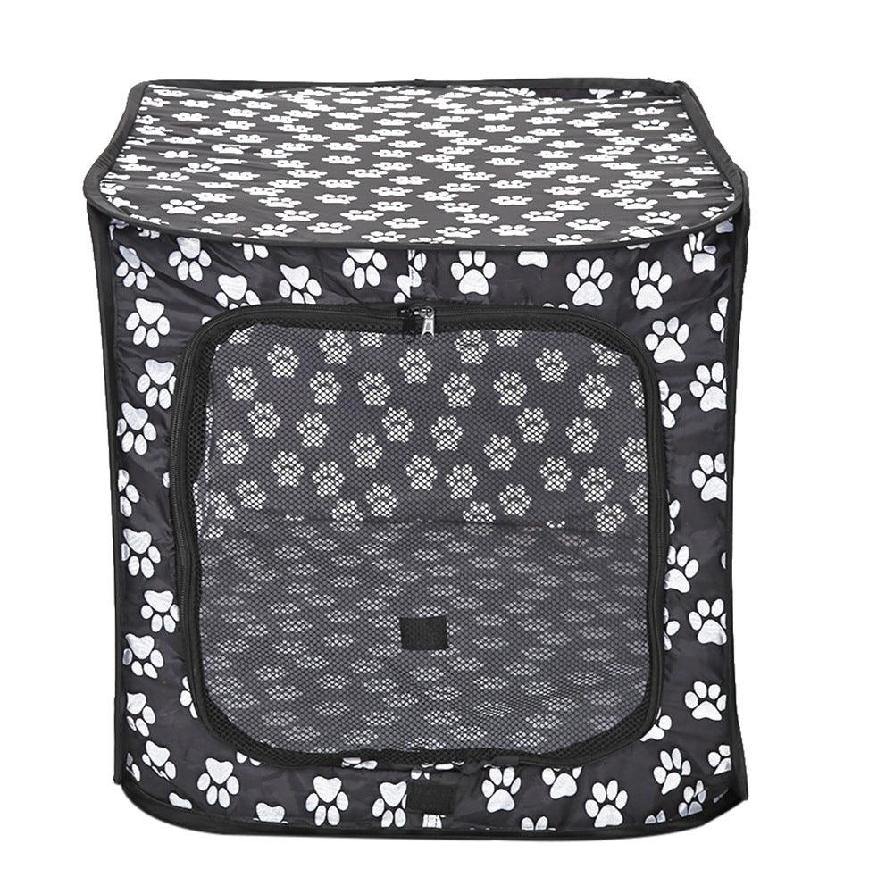 Portable Pet Cage: Easy-Fold Dog Enclosure For Small And Medium-Sized Pets