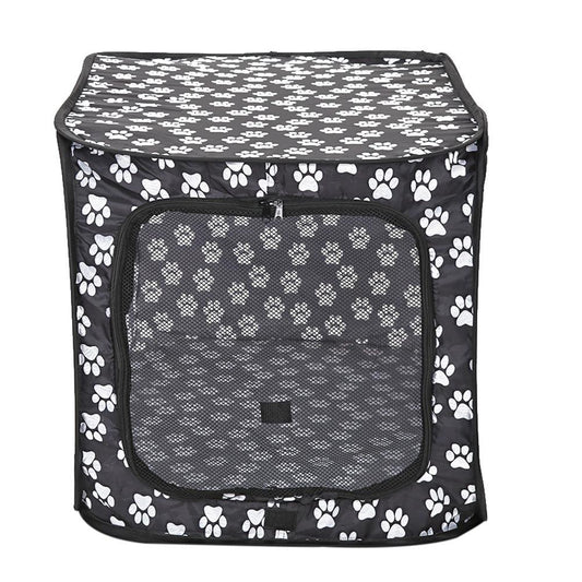 Portable Pet Cage: Easy-Fold Dog Enclosure For Small And Medium-Sized Pets