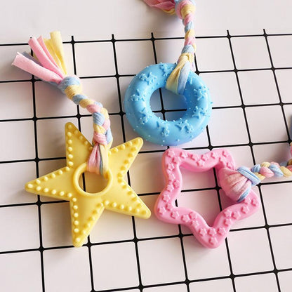 Pet Pawsome Chewable Rubber Dog Training Toy